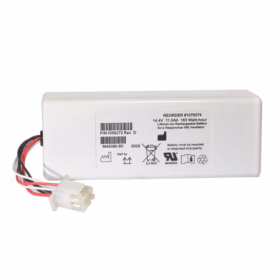 Para Philips V60 V60s Respironics V60 V60s 1058272 1076374 Batería médica